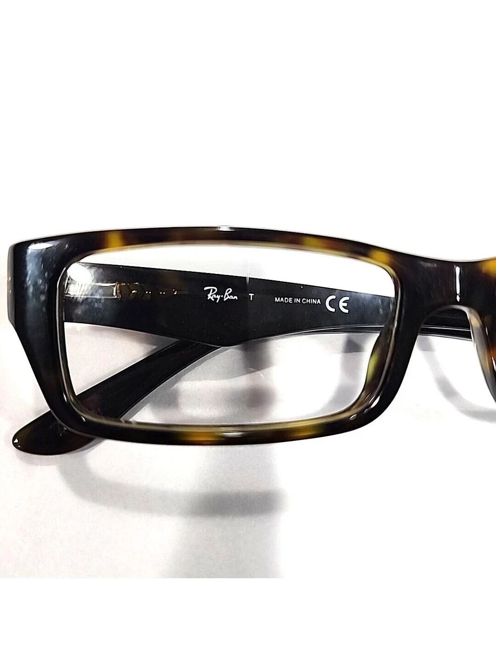 Ray Ban RB5236 2012 Glossy Tortoise Rectangle Eyeglasses 51-16 135 New